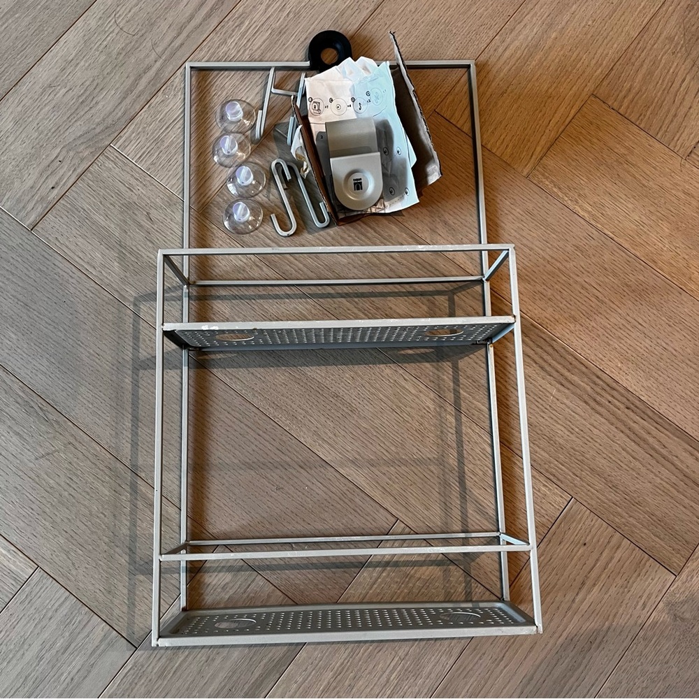 GREY UMBRA CUBIKO SHOWER CADDY